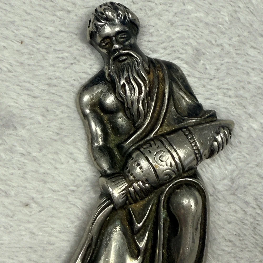 Bonwit Teller Bottle Opener Silver Vintage Figural Made In Italy